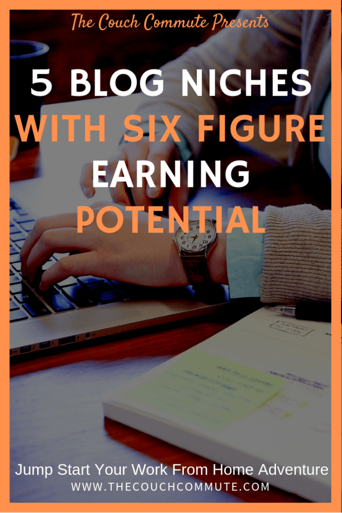 5 popular blog niches with high earning potential