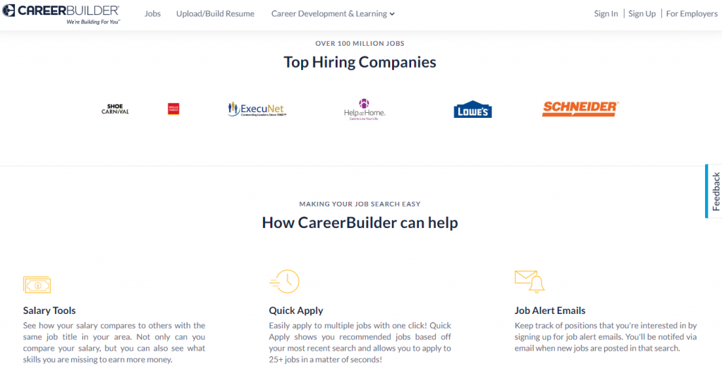career builder the best job search sites